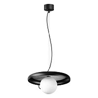 NOVOTECH 370975 OVER NT24 378 черный Светильник подвесной, длина провода 2м IP20 G9 7W 220V FELTO