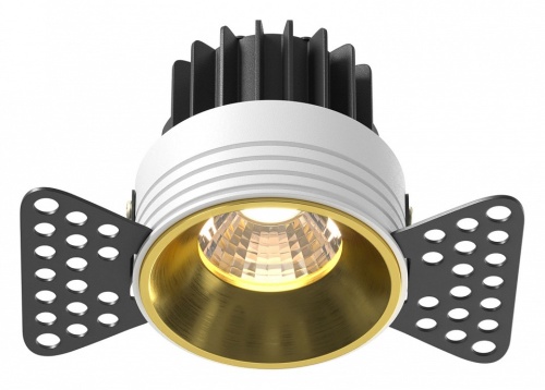Встраиваемый светильник Maytoni Technical Round DL058-7W3K-TRS-BS