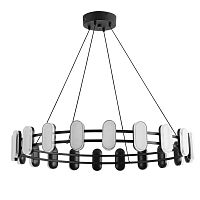 LUMION 8342/40L LEDIO LN26 226 черный/белый металл/акрил Люстра подвесная LED 40W 4000K 220V OVELA