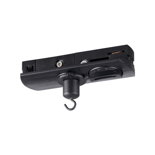 NOVOTECH 359134 KONST NT23 088 черный Адаптер/держатель для однофазного двухжильного трека без токопровода для арт. 359128-359133 IP20 RAMO