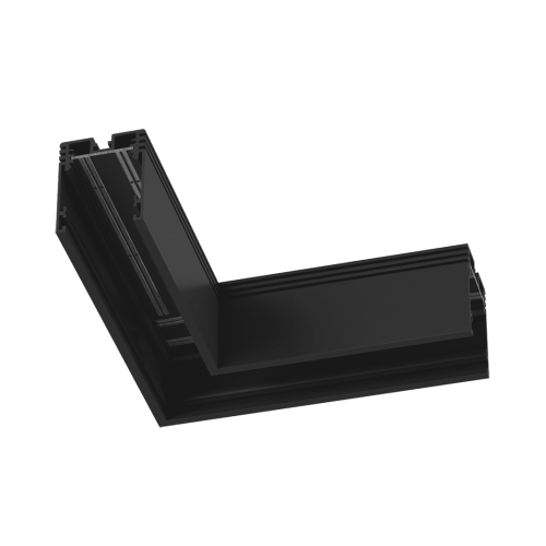 Коннектор угловой потолочный SY Черный Муар SY-601901-CN-BLMR-PCB Серебро фото 2