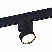 ST809.436.09 Магнитный трековый светильник Черный LED 1*9W 3000K 500Lm Ra>90 120° IP20 D85xH126 48V