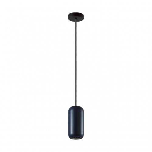 ODEON LIGHT 5060/1C PENDANT ODL24 377 темн.синий/черный/металл Подвес GU10 LED 4W COCOON