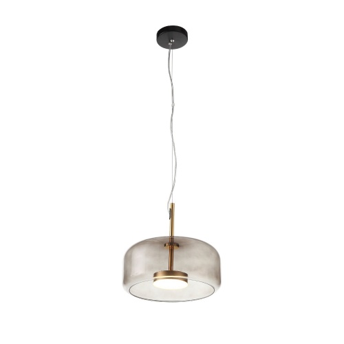 SL1053.243.01 Светильник подвесной ST-Luce Золотистый/Дымчатый LED 1*9W 3000K SL1053.243.01 Светильник подвесной ST-Luce Золотистый/Дымчатый LED 1*9W 3000K