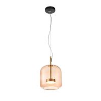 SL1053.273.01 Светильник подвесной ST-Luce Золотистый/Коричневый LED 1*6W 3000K