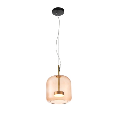 SL1053.273.01 Светильник подвесной ST-Luce Золотистый/Коричневый LED 1*6W 3000K SL1053.273.01 Светильник подвесной ST-Luce Золотистый/Коричневый LED 1*6W 3000K