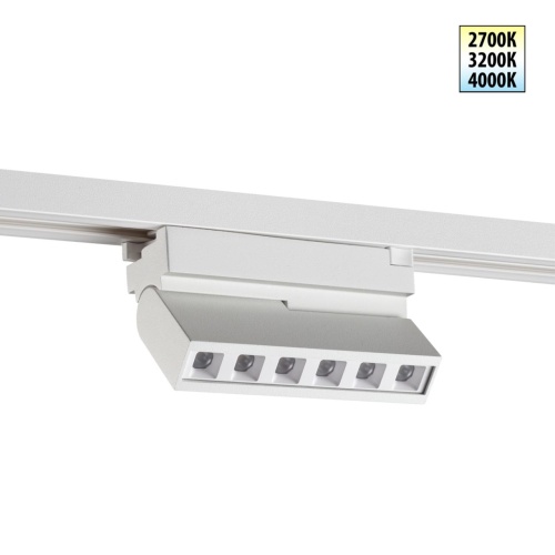 NOVOTECH 359744 PORT NT25 256 белый Светильник однофазный трехжильный трековый с переключ. цв. температуры IP20 LED 6W 180-265V 2700К/3200К/4000К EOS NOVOTECH 359744 PORT NT25 256 белый Светильник однофазный трехжильный трековый с переключ. цв. температуры IP20 LED 6W 180-265V 2700К/3200К/4000К EOS