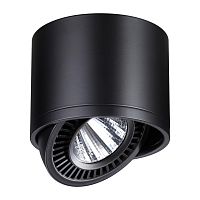 NOVOTECH 358814 OVER NT21 432 черный Светильник накладной светодиодный IP20 LED 18W 1600Лм 4000K 220V GESSO