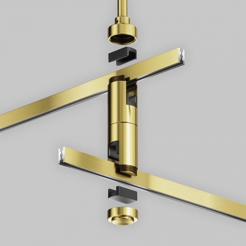 Основание на штанге Maytoni Technical Accessories for tracks Flarity TRA158C-D1-BS фото 2