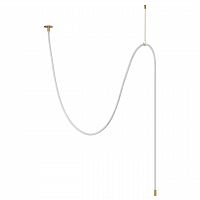 ODEON LIGHT 4399/40CL HIGHTECH ODL23 301 ант.бронза/металл/канат Потолочный св-к встраиваемый (2 крепления и крючок в комплекте) IP20 LED 40W 1580Лм 3000K CORDA