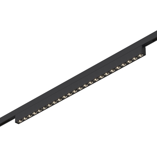 ST666.436.20 Магнитный трековый светильник Черный LED 1*20W 3000K 1 060Lm Ra>90 IP20 L387xW10xH18 24V ST666.436.20 Магнитный трековый светильник Черный LED 1*20W 3000K 1 060Lm Ra>90 IP20 L387xW10xH18 24V