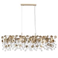 ODEON LIGHT 5104/8A CLASSIC ODL26 633 металл/стекло Люстра горизонтальная E14 8*40W 220В IP20 COINS