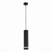 ST115.443.12 Светильник подвесной Черный LED 1*12W 4000K 936Lm Ra>90 120° IP20 D80xH300 165-265V