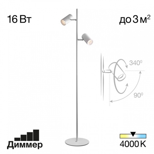 Торшер Citilux Twin CL809010N фото 2