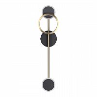 ODEON LIGHT 4321/16WL MIDCENT ODL22 453 металл/черный с бронзой Настенный светильник IP20 LED 16W 555Лм 3000K DENZEL