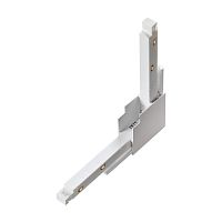 NOVOTECH 135123 SHINO NT21 043 белый Соединитель с токопроводом для шинопровода Г-образный IP20 48V FLUM