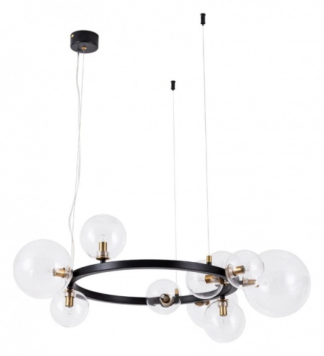 Подвесная люстра Arte Lamp VINCENT A7790SP-10BK фото 2 Подвесная люстра Arte Lamp VINCENT A7790SP-10BK фото 2