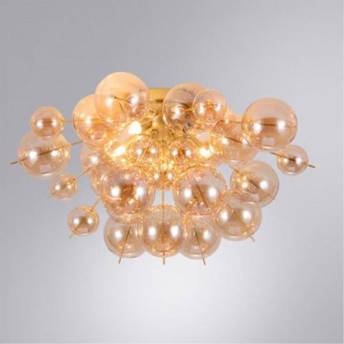 Потолочная люстра Arte Lamp MOLECULE A8313PL-5GO фото 2 Потолочная люстра Arte Lamp MOLECULE A8313PL-5GO фото 2