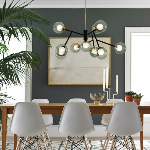 Подвесная люстра PEARL  L5 Grey фото 18