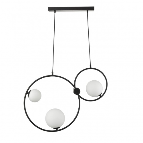 LUMION 8035/3 MODERNI LN25 000 черный/белый, металл/стекло Подвесной светильник G9 3*35W 220V ORNATO