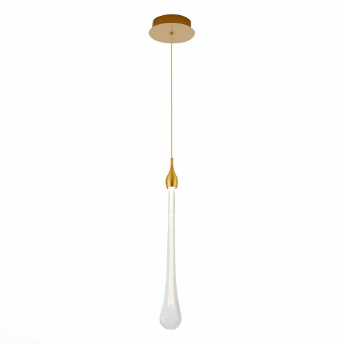 SL6103.203.01 Подвес ST-Luce Золотистый/Прозрачный LED 1*3W 4000K SL6103.203.01 Подвес ST-Luce Золотистый/Прозрачный LED 1*3W 4000K