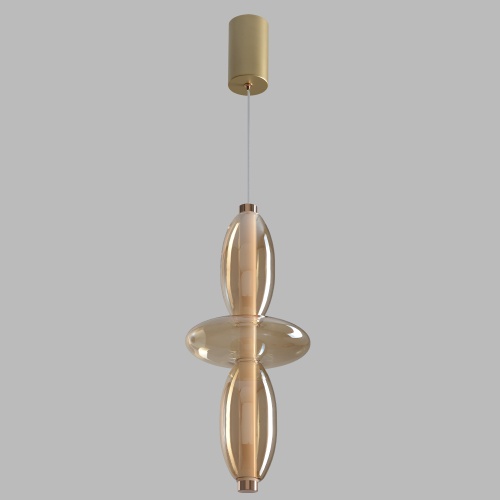 Светильник подвесной Crystal Lux QUASAR SP14W LED AMBER фото 4