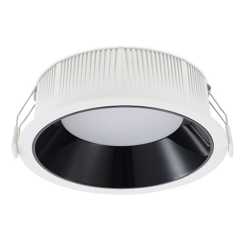 ST755.438.18 Св-к встр. Черный LED 1*18W 3000K 1 620Lm Ra80 120° IP20 D160xH60 100-240V ST755.438.18 Св-к встр. Черный LED 1*18W 3000K 1 620Lm Ra80 120° IP20 D160xH60 100-240V