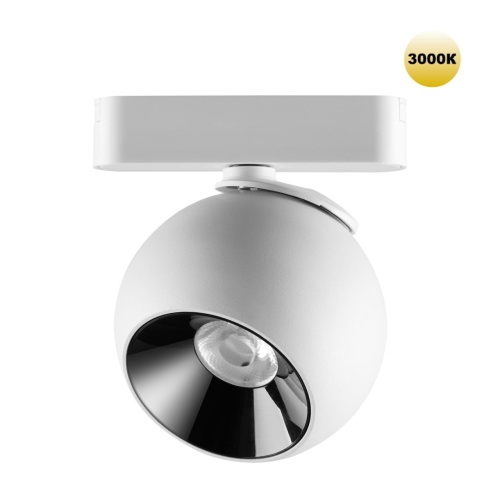 NOVOTECH 359267 SHINO NT23 194 белый Трековый светильник для низковольтного шинопровода IP20 LED 12W 48V 960Лм 3000К SMAL