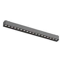 ST673.446.18 Магнитный трековый светильник Черный LED 1*18W 4000K 1 560Lm Ra>90 36° IP20 L338xW26xH24 48V