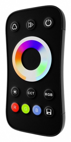 Пульт-регулятор цвета RGB с сенсорным кольцом Maytoni UNION 711032 Пульт-регулятор цвета RGB с сенсорным кольцом Maytoni UNION 711032