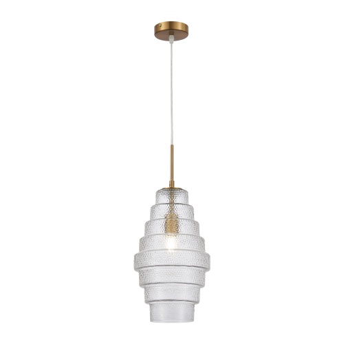 SL1001.213.01 Подвес ST-Luce Латунь/Прозрачный E27 1*40W SL1001.213.01 Подвес ST-Luce Латунь/Прозрачный E27 1*40W