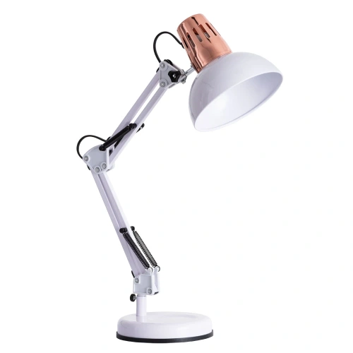 Офисная настольная лампа Arte Lamp LUXO A2016LT-1WH Офисная настольная лампа Arte Lamp LUXO A2016LT-1WH