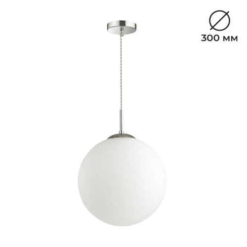 LUMION 4543/1A SUSPENTIONI LN26 409 хром, белый Подвес E27 60W L провода 1500мм 220V SUMMER