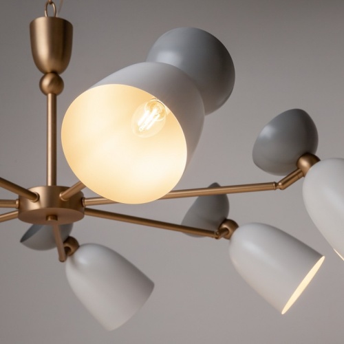 Подвесная люстра Maytoni Cloches MOD113PL-07W фото 5