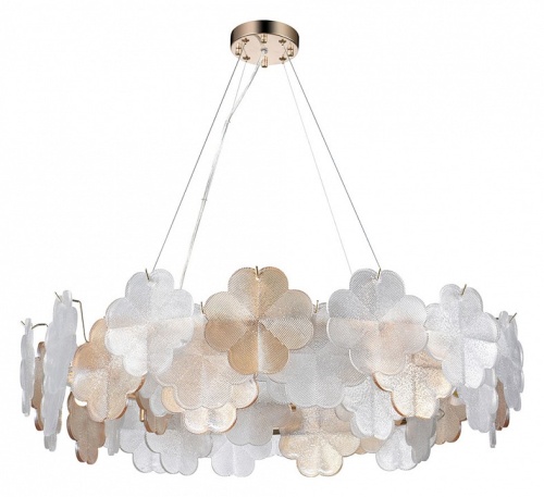 Подвесная люстра ARTE LAMP MALLIKA A4077SP-10GO фото 2 Подвесная люстра ARTE LAMP MALLIKA A4077SP-10GO фото 2