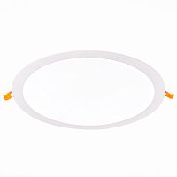 ST209.538.24 Св-к встр. Белый LED 1*24W 3000K 1 728Lm Ra80 110° IP20 D300xH8 90-265V