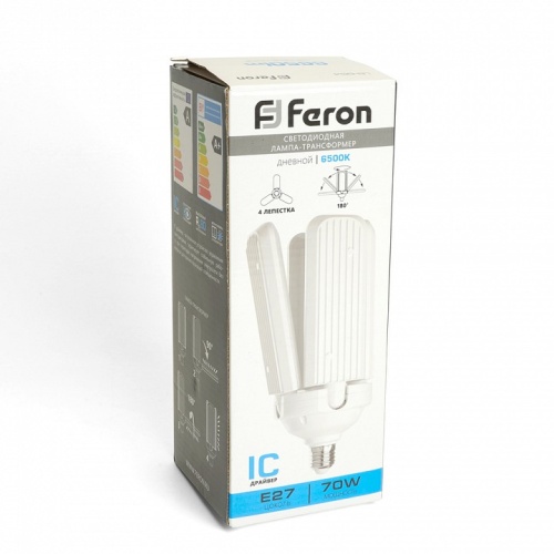 Лампа светодиодная Feron LB-654 E27 70Вт 6500K 48774 фото 7