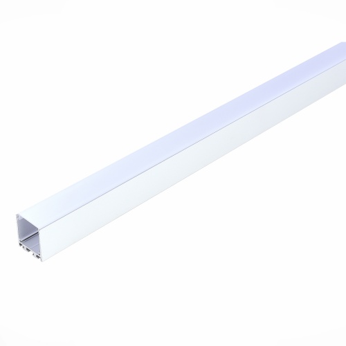 ST017.129.09 Накладной алюминиевый профиль с рассеивателем(к-т: 2 загл) ST-Luce Алюминий анодированный ST017.129.09 Накладной алюминиевый профиль с рассеивателем(к-т: 2 загл) ST-Luce Алюминий анодированный