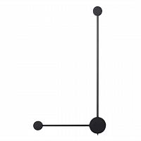 ODEON LIGHT 7008/10WL HIGHTECH ODL25 273 черный/металл/акрил Настенный светильник LED 3000/4000K тумблер на корп. 10W 220V CRI > 90 SATELLITE