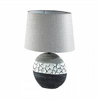 LUMION 8119/1T COMFI LN26 489 серый, керамика/текстиль Настольная лампа E27 1*60W 220V AVALONA