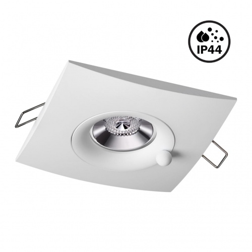 NOVOTECH 370793 SPOT NT21 596 белый Светильник встраиваемый влагозащищенный IP44 GU10 50W 220V WATER