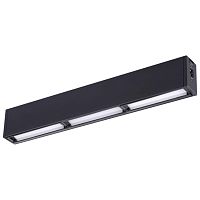 NOVOTECH 358106 OVER NT19 143 черный Светильник Волвошер IP20 LED 4000K 15W 24V RATIO