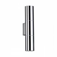 ODEON LIGHT 4281/2WA HIGHTECH ODL22 445 хром/металл Настенный светильник IP44 LED E27 max 2*7W BAZEL