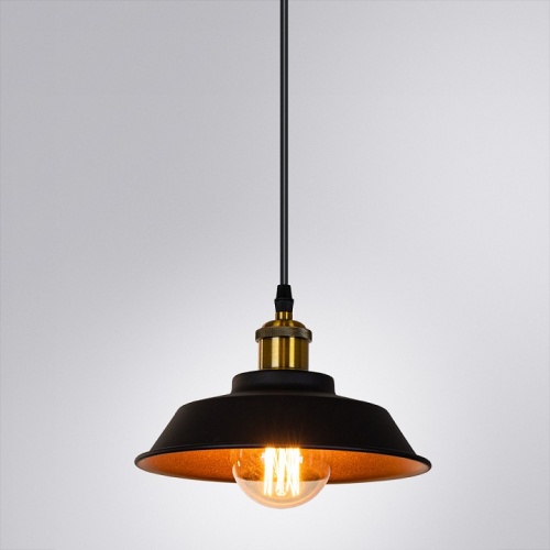Подвесной светильник Arte Lamp CAPPELLO A7038SP-1BK фото 3