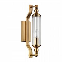 ODEON LIGHT 4943/1W DROPS ODL22 507 бронзовый/прозрачный/стекло Настенный светильник с выкл. E14 1*40W IP44 TOLERO