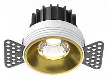 Встраиваемый светильник Maytoni Technical Round DL058-12W4K-TRS-BS