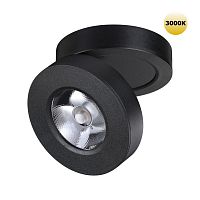 NOVOTECH 359410 OVER NT24 422 черный Светильник накладной/встраиваемый IP20 LED 5W 220V 3000K 240Лм GRODA