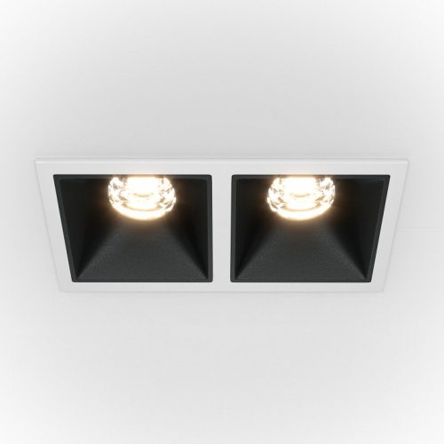 Встраиваемый светильник Maytoni Technical Alfa DL043-02-10W3K-SQ-WB фото 2 Встраиваемый светильник Maytoni Technical Alfa DL043-02-10W3K-SQ-WB фото 2