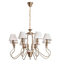 Подвесная люстра Arte Lamp AGIO A6086LM-8PB