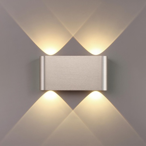 ODEON LIGHT 7106/4WL HIGHTECH ODL26 441 Настенный светильник матовый никель/металл IP20 LED 4W 3000K 220V MAGNUM